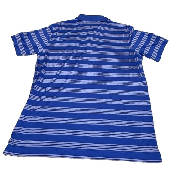 NIKE GOLF Dri-Fit Tour Performance Polo Shirt; Monday After Masters; Blue; Large - Picture 3 of 5